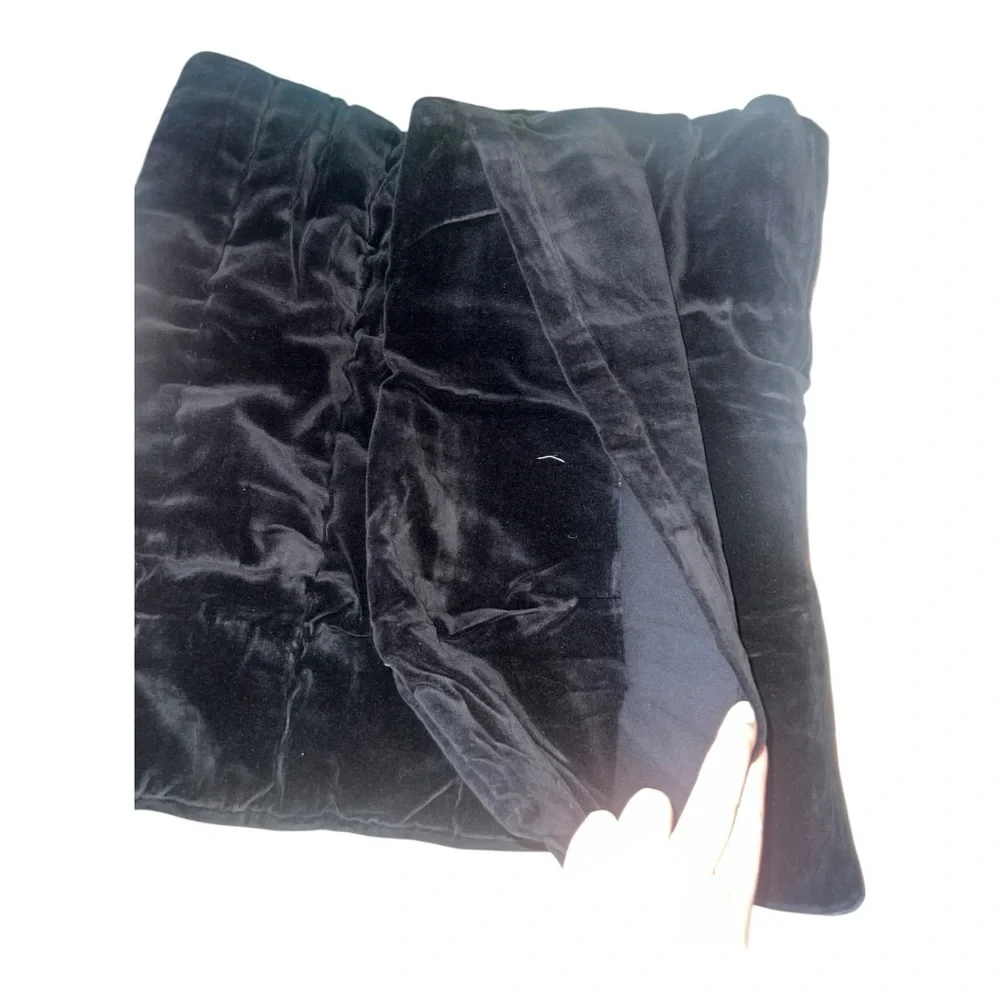 ✅New! Restoration Hardware ORGANIC COTTON VELVET WIDE CHANNEL Standard SHAM Set